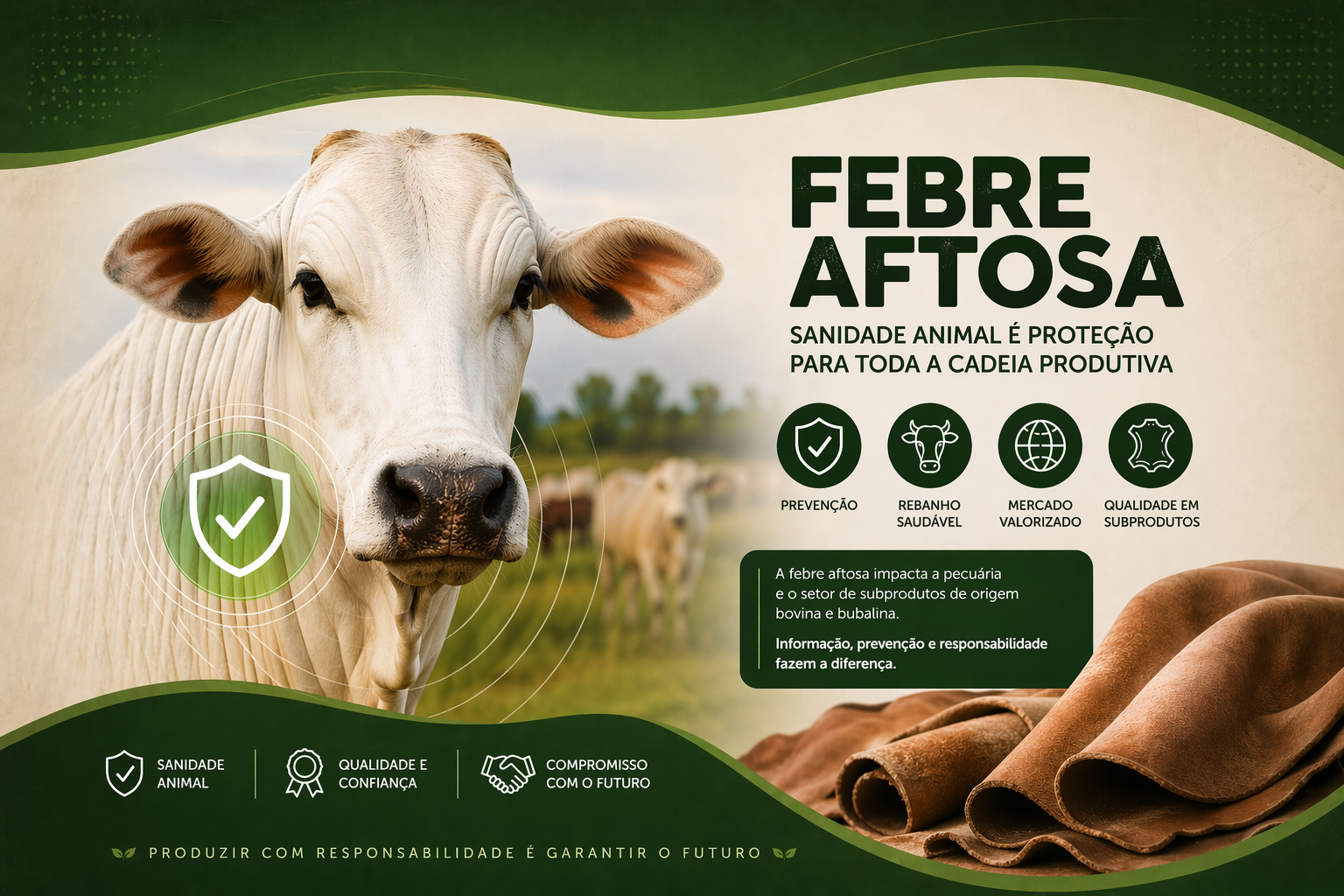 Febre Aftosa: Entenda a Doença e Sua Importância para a Cadeia de Subprodutos de Origem Animal